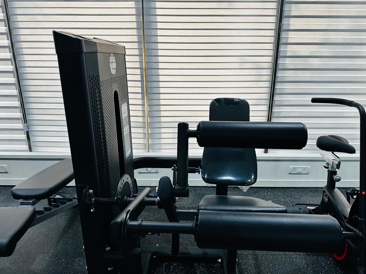 Leg press and strength training equipment