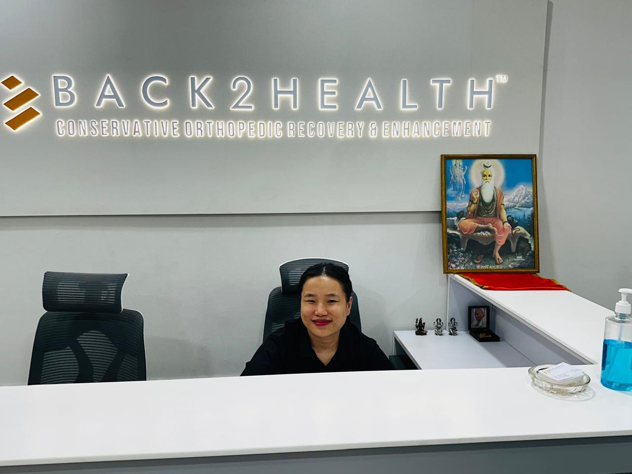 Back2Health physiotherapy & rehabilitation reception